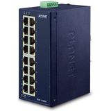 Hubs & Switches - Blauw - Metaal - 16 RJ-45 Ethernet-poorten