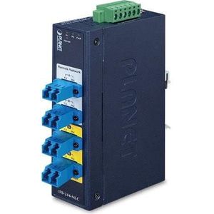 Planet Industrial 2-kanaals Optical Fiber Bypass Switch w/4 x LC, IFB-244-MLC (Fiber Bypass Switch w/4 x LC multimode)