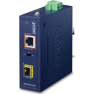 Planet - IGTP-815AT - Netwerk Media Converter - Blauw - 1000 Mbit/s