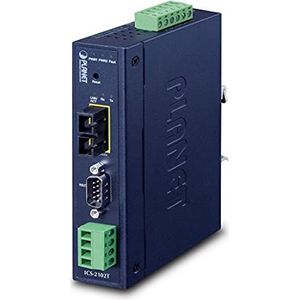 Planet IP30 Industrial 1-Port RS232/RS422/RS485 Serial, W125855888 (RS232/RS422/RS485 Serial Device Server (1 x 100BASE-FX SC, Multi-Mode 2km IP30 Industrial 1-poort)