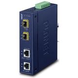 Planet - IP30 Data Converter - Industrie - Robuuste Behuizing - IP30 Bescherming