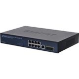 Planet - 10/100/1000T - Managed L2/L4 Gigabit Ethernet Switch - Blauw