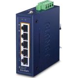 PLANET IGS-504PT - Netwerk Switch - PoE+ - Unmanaged - 5 Poorten - 10 Gbit/s