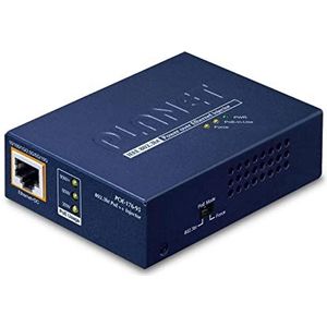 Planet Single-Port 10Gbps 802.3bt (802.3bt (PoE++), 95 W), PoE-injector