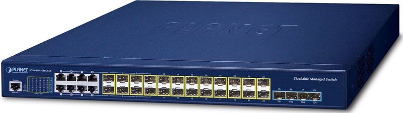 Hubs & Switches - Basis-Switching RJ-45 Ethernet - 10G - 28 Poorten