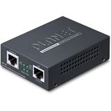 Planet - 1-Port 10/100TX over UTP Long Reach Ethernet Extender - Zwart - Netwerkschakelaar