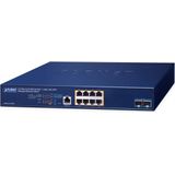 Planet - Layer 3 - Managed Ethernet Switch - 8-Port 2.5GBASE-T - 2-Port 10GBASE-X SFP+