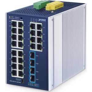 Planet - IGS-4215-24T4X - Managed Switch - 24 Poorts - Netwerkschakelaar