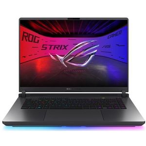 ASUS - ROG Strix G16 - Notebook - Grijs - 16 inch - Intel Core Ultra 7 255HX - 32 GB RAM - 1000 GB SSD