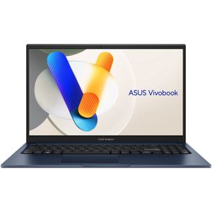 ASUS Vivobook 15.6" FHD/Core 5 120U/16Go/512Go/W11 Bleu (15.60", 512 GB, 16 GB, Nummerblok, Intel Core 5 120U), Notebook, Blauw