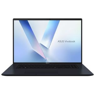 Asus - Vivobook 18 M1807HA-S8120W - Laptop - Zwart - 18.3 Inch - Ryzen 7 260 - 16 GB - 512 GB SSD
