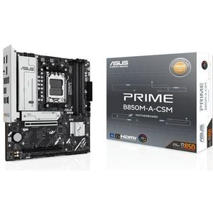 ASUS - MB PRIME B850M-A-CSM - Moederbord - Zwart - mATX