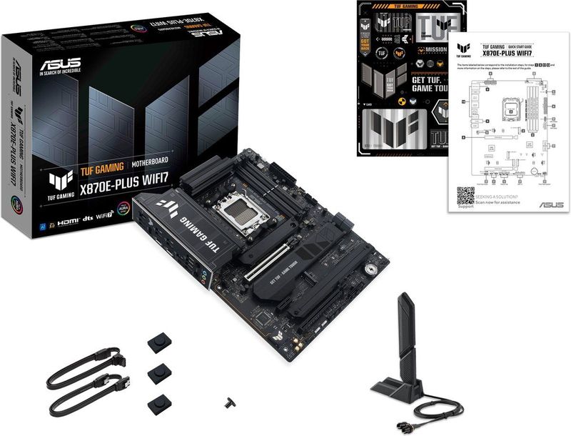 ASUS TUF GAMING X870E-PLUS WIFI7 AMD X870E Socket AM5 ATX