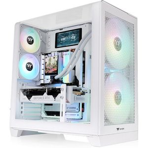Thermaltake - View 390 Air - Midi Tower PC-behuizing - Snow White - Staal en Glas