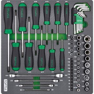 Inleg foam carbon torx assortiment