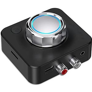 Graootoly Bluetooth 5.0 Audio Ontvanger 3D Stereo Muziek Draadloze Adapter Tf kaart RCA 3.5Mm 3.5 AUX Jack voor Car Kit