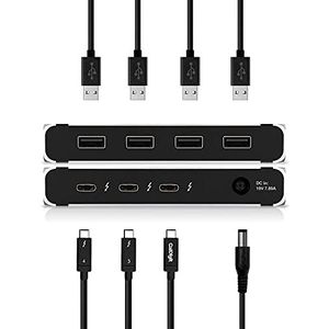 Hub - 4 x Thunderbolt 4 - 4 x USB 3.2 Gen 2 - 60W Power Delivery