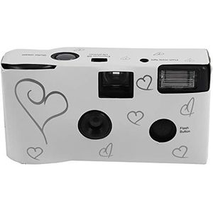 Hbaebdoo Wegwerp Camera's Film Camera 36 Foto's Met Flash Handmatige Flash Hd Eenmalig Gebruik Optische Camera Record Bruiloft Party Gift