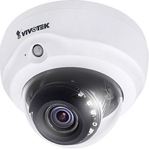 VIVOTEK Fixed Dome FD8182-T Netwerkkamera, 5 MP-resolutie, Smart IR, PoE en Focus-systeem met 3-9 mm, 35-78 graden kijkhoek