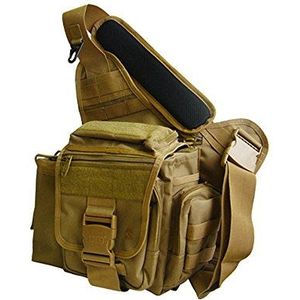 UTG Tactical Tactical Messenger Bag Flat Dark Earth, zandkleurig, PVC-P218S