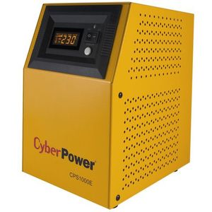 Cyberpower - CPS1000E - Ononderbreekbare Voeding - 1000 VA - 2 AC-uitgangen - Online Dubbele Conversie