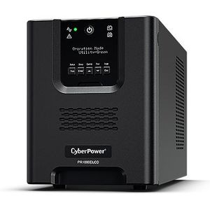 CyberPower PR1000ELCD UPS Line-interactive 1 kVA 900 W 8 AC-uitgang(en)