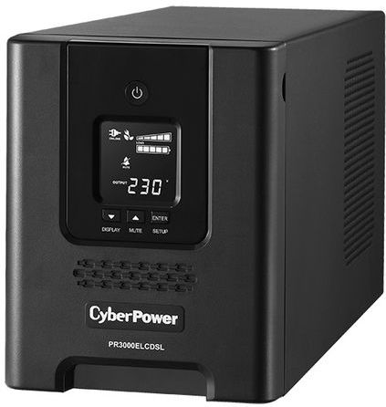 Cyberpower - PR3000ELCDSL - UPS - 3000VA - 2700W - Lijninteractief