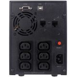 Cyberpower - Waarde2200eilcd - UPS - Zwart - Line-Interactive - 2200 VA - 1320 W