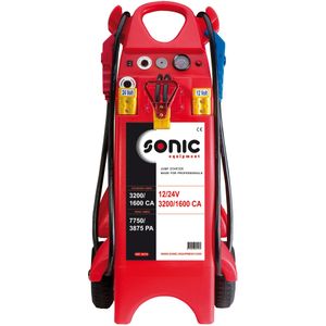 Sonic - Jumpstarter - Mobiel - 12V/24V - 3200/1600A