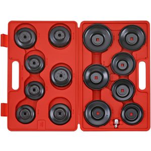 Sonic - Oliefilter Sleutel - Voor 3/8" en 1/2" Aansluiting - Gelakt