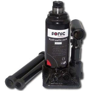 PotKrik - Zwart - Staal - Hefvermogen 12000 kg