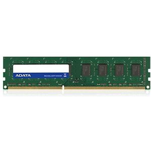 ADATA ADDU160022G11-S 2GB DDR3 1600MHz geheugenmodule - modules (2 GB, 1 x 2 GB, DDR3, 1600 MHz, 240-Pin DIMM, groen)