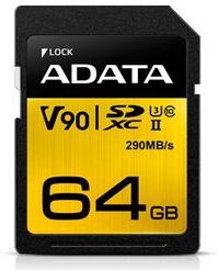 Adata - Premier One - Geheugenkaart - 64GB - SDXC - UHS II