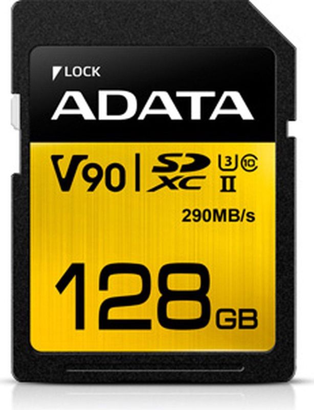 Adata SDXC UHS-II 128GB - CL10 U3 V90 4K/8K