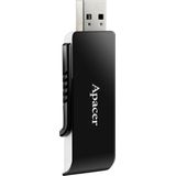 Apacer - Pendrive AH350 - USB-stick - Zwart - 64 GB