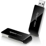Apacer - Pendrive AH350 - USB-stick - Zwart - 64 GB