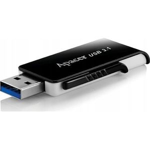 Apacer memory USB AH350 128GB USB 3.0 zwart