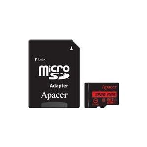 Apacer microSDHC UHS-I U1 Class10 32 GB MicroSDHC UHS-I Klasse 10 Flash-geheugen - Flash-geheugen (32 GB, MicroSDHC, Klasse 10, UHS-I)