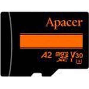 Apacer - microSDXC UHS-I U3 V30 - Geheugenkaart - Zwart - 128 GB