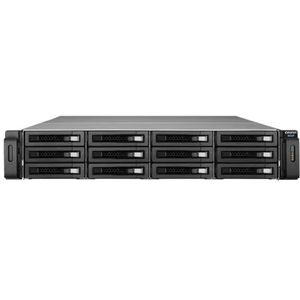 QNAP REXP-1220U-RP disk array Rack (2U) Zwart