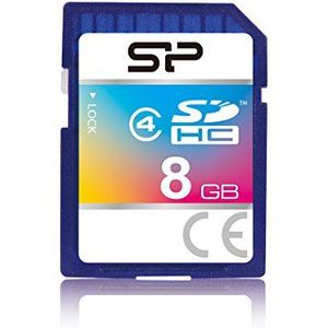 Silicon Power SDHC-geheugenkaart (8 GB, klasse 4)