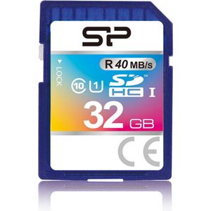 Silicon Power - SDHC Klasse 10 - Geheugenkaart - Blauw - 32GB