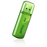 Silicon Power Helios 101 USB-stick (8 GB, USB 2.0) groen