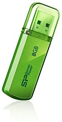 Silicon Power 8GB Helios 101 USB flash drive USB Type-A 2.0 Groen