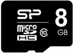 Silicon Power SP008GBSTH010V10SP flashgeheugen 8 GB MicroSDHC Klasse 10