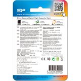 Silicon Power 16GB MicroSDHC Class10 UHS-1 incl. SD-adapter Zwart