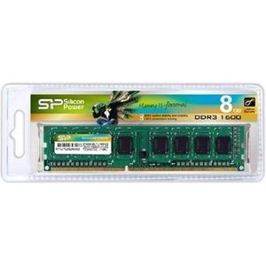 RAM geheugen Silicon Power DDR3 240-pin DIMM 8 GB 1600 Mhz DDR3 SDRAM
