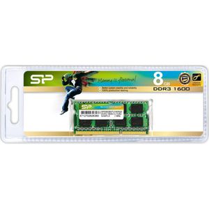 Silicon Power - DDR3 - RAM Geheugen - 8GB - 1600MHz - SO-DIMM