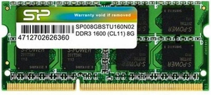 RAM Memory Silicon Power SP008GBSTU160N02 8 GB DDR3L 1600Mhz
