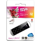 Silicon Power 32GB Ultima U03 USB 2.0 flashdrive Zwart